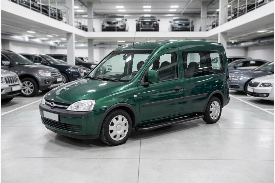 Opel Combo 2002–2012 гг. Боковые пороги Bosphorus Black (2 шт., алюминий) Image
