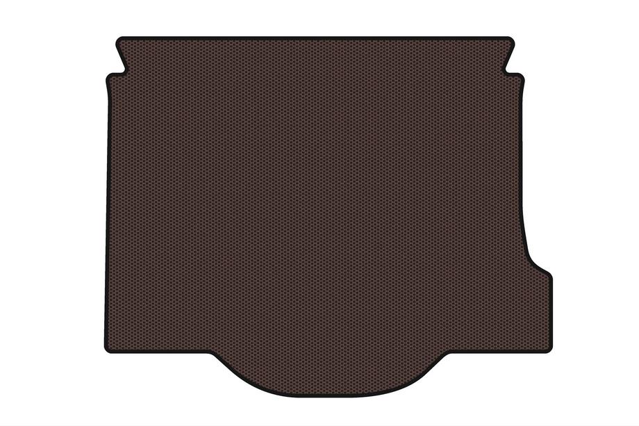 Mazda 3 2003-2009 гг. Резиновый коврик в багажник Carsuit (SD, коричневый) Image