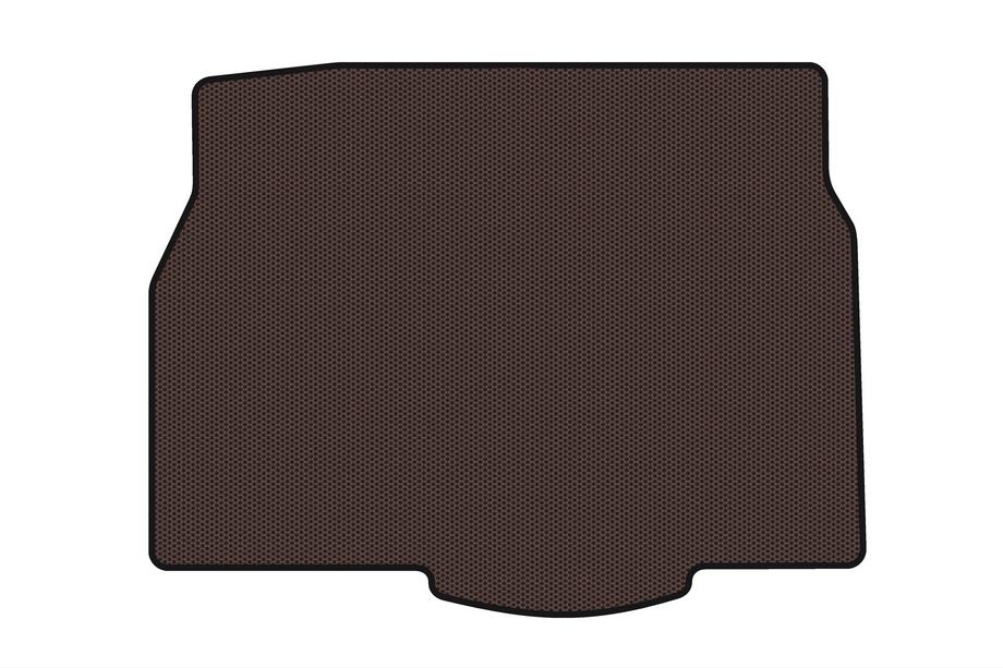 Opel Astra H 2004-2013 гг. Резиновый коврик в багажник Carsuit (2007-2013, HB, 5-дверный, коричневый) Image