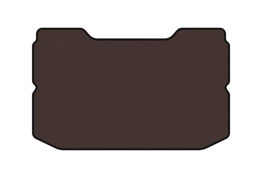 Nissan Note 2004-2012 гг. Резиновый коврик в багажник Carsuit (Коричневый) Image