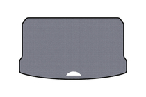 Mini Cooper F55/56/57 2014-2023 гг. Резиновый коврик в багажник Carsuit (для S F55, 5-дверный, серый) фото 1