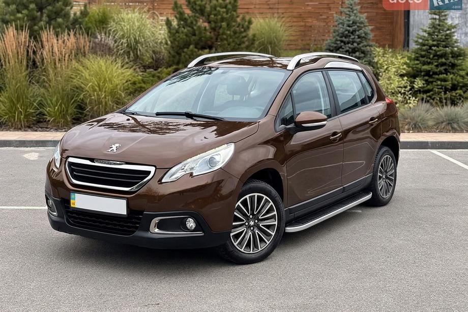 Peugeot 2008 2013-2019 гг. Боковые Подножки Tayga Grey (2 шт., Алюминий) Image