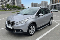 Peugeot 2008 2013-2019 гг. Боковые Подножки Fullmond (2 шт., Алюминий) фото 1