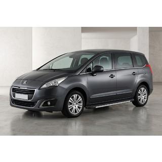 Боковые Подножки Duru (2 шт., Алюминий) Peugeot 5008 2009-2016 гг. фото 1