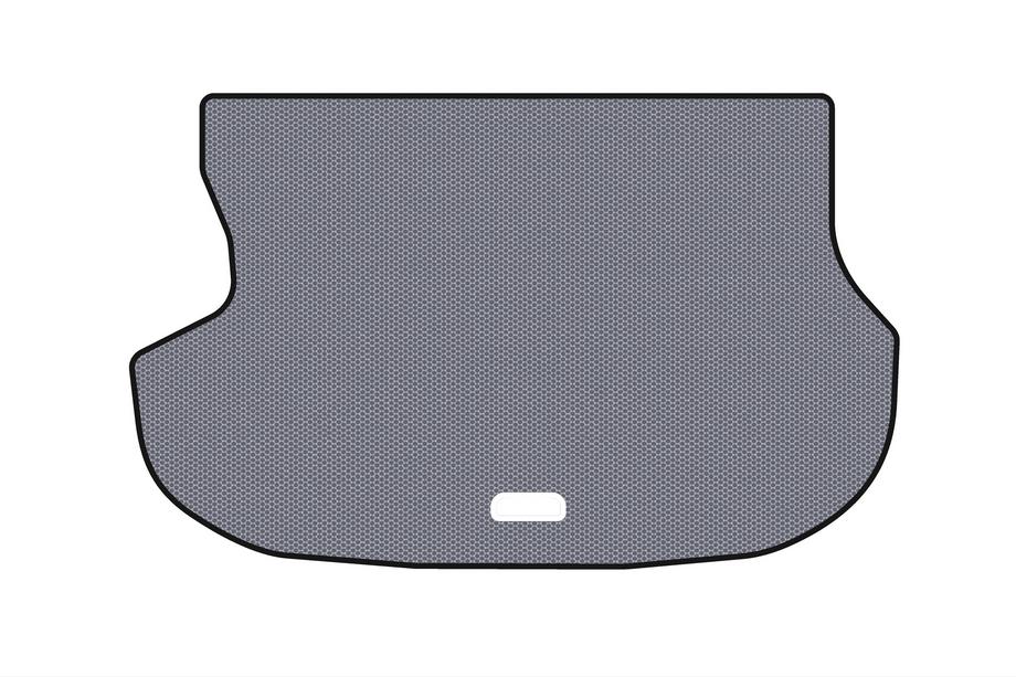 Mitsubishi Outlander 2001-2006 гг. Резиновый коврик в багажник Carsuit (Серый) Фото 1