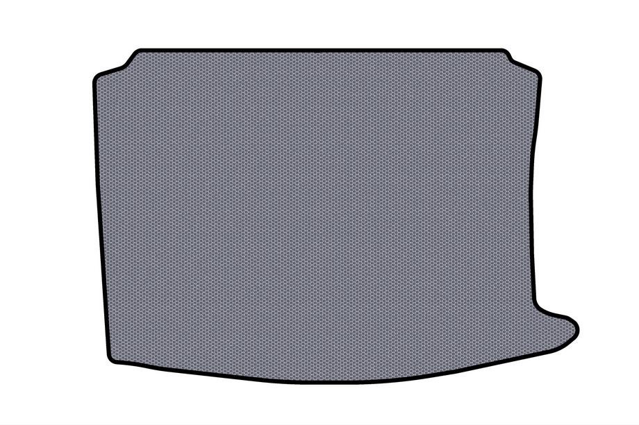 Seat Leon 1999-2005 гг. Резиновый коврик в багажник Carsuit (HB, 5-дверный, серый) Image