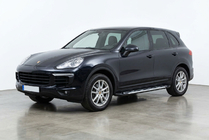 Porsche Cayenne 2010-2017 гг. Боковые Подножки Sunrise (2 шт., Алюминий) фото 1