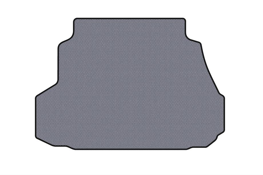 Nissan Almera N15 1995-2000 гг. Резиновый коврик в багажник Carsuit (SD, серый) Image