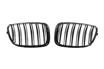 BMW 5 серия F07 2009–2017 гг. Ноздри M-Look (Черный Глянец) фото 5