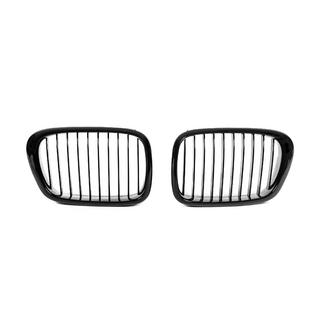 Ноздри 1-Bar (2000-2003, чёрный глянец) BMW 5 серия E39 1996-2003 гг. фото 2
