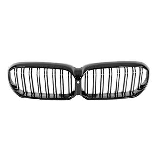Решетки M-Look V2 (2021-2023, Черный Глянец) BMW 5 серия G30/G31 2017–2023 гг. фото 2