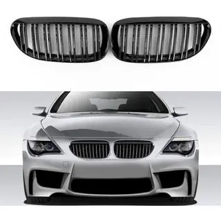 Ноздри M-Look (Черный Глянец) BMW 6 серия E63/E64 2003-2010 гг. фото 1
