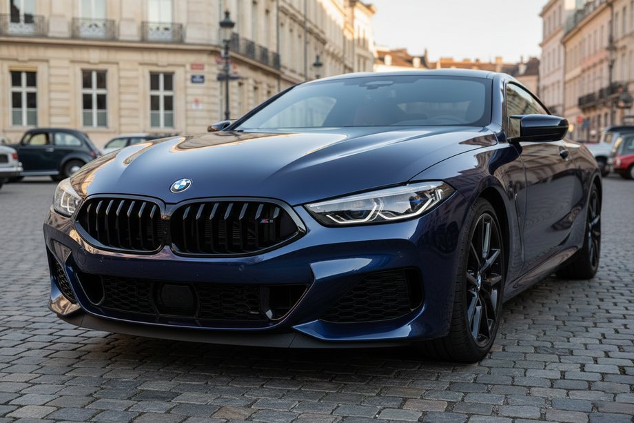 BMW 8 серия G14/G15/G16 2018- гг. Решетка радиатора 1-Bar (2018-2022, Черный глянец) Фото 1
