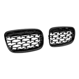 Ноздри Diamond Black (Черный Глянец) BMW X6 E71 2008–2014 гг. фото 4