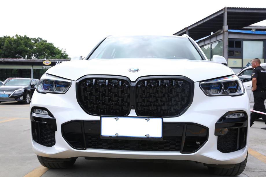 BMW X5 G05 2019–2026 гг. Ноздри Diamond Black (2018-2022, Черный Глянец) Image