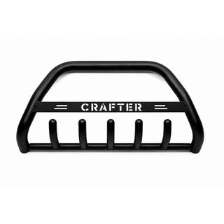 Кенгурятник WT004 Black (нерж) Volkswagen Crafter 2006-2016 гг.