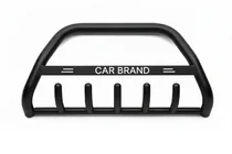 Volkswagen Tiguan 2007-2016 гг. Кенгурятник WT004 Black (нерж) фото 4