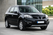 Renault Koleos 2008-2016 гг. Боковые Подножки Fullmond (2 шт., Алюминий) фото 1