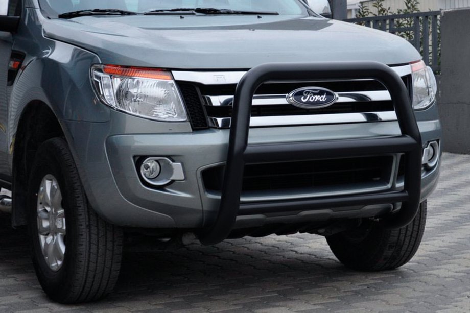 Ford Ranger 2011–2022 гг. Передняя защита WT018 Black (нерж.) Image