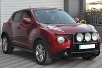 Nissan Juke 2010-2019 гг. Кенгурятник WT018 Black (нерж) фото 5