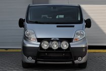 Opel Vivaro 2001–2015 гг. Кенгурятник WT018 Black (нерж.) фото 1