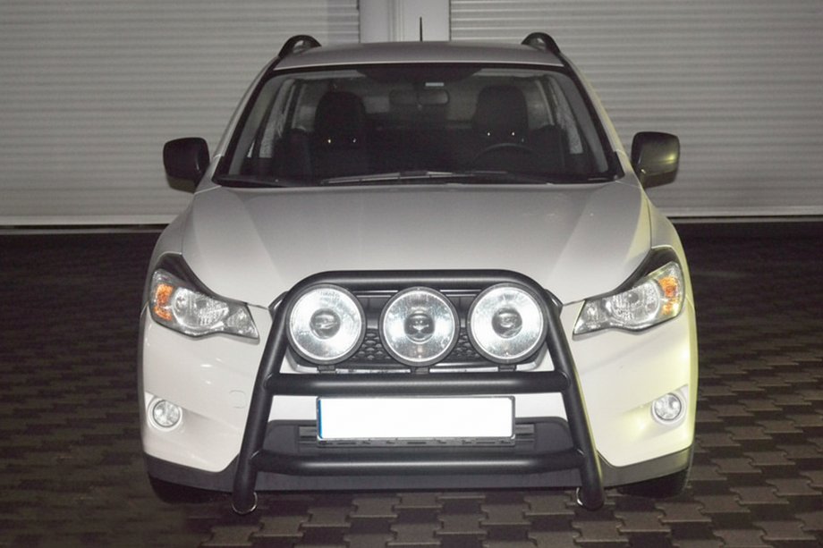 Subaru XV 2011-2017 гг. Кенгурятник WT018 Black (нерж.) Image
