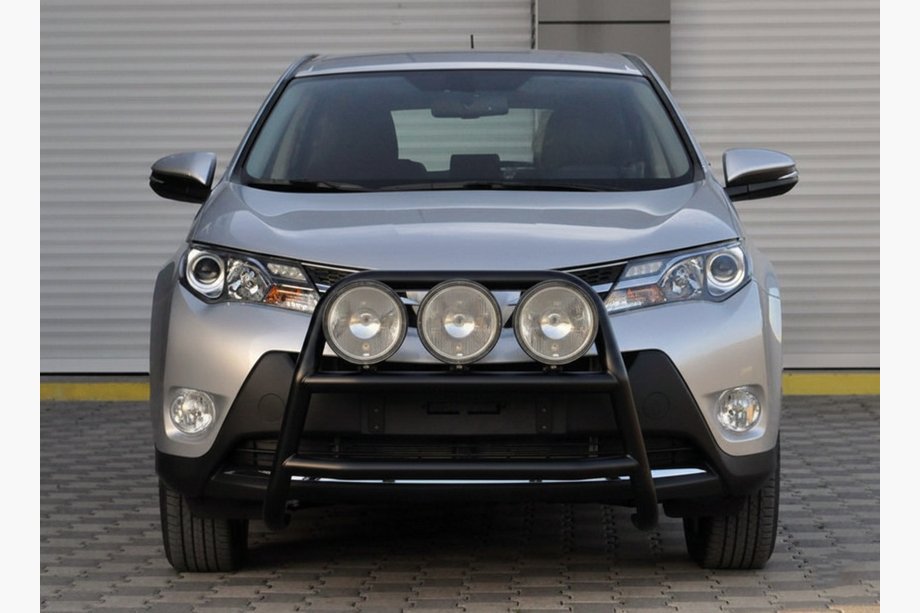 Toyota Rav 4 2013-2018 гг. Кенгурятник WT018 Black (нерж) Image