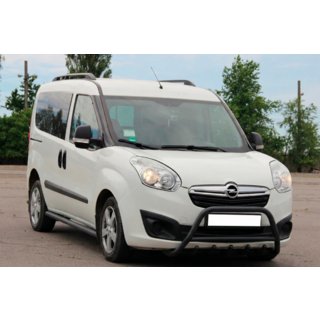 Кенгурятник Black (нерж.) Opel Combo 2012-2018 гг. фото 2