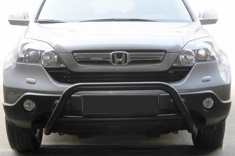 Honda CRV 2007-2011 гг. Кенгурятник WT005 Black (нерж.) Image