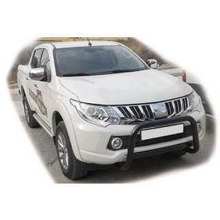 Кенгурятник WT005 Black (нерж) Mitsubishi L200 2015-2024 гг.