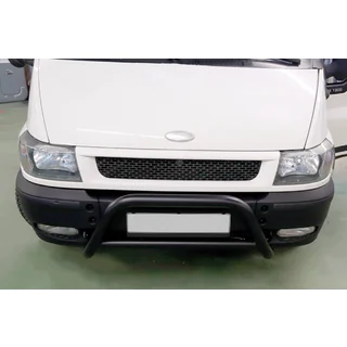 Кенгурятник WT006 Black (нерж)