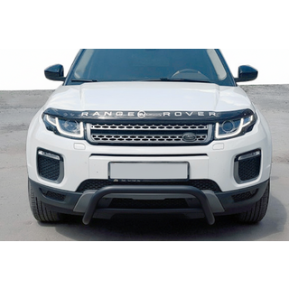 Кенгурятник WT005 Black (нерж) Range Rover Evoque 2012-2018 гг. фото 3