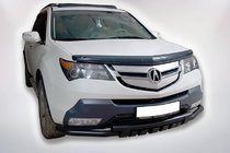 Acura MDX 2007-2013 гг. Передняя защита B1-47 Black (нерж) фото 1