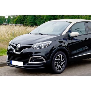 Передняя защита ST085 Black (нерж) Renault Captur 2013-2019 гг.