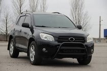 Toyota Rav 4 2006-2013 гг. Кенгурятник WT022 Black (нерж) фото 2