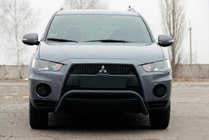 Mitsubishi Outlander 2006-2012 гг. Кенгурятник WT007 Black (нерж.) фото 2