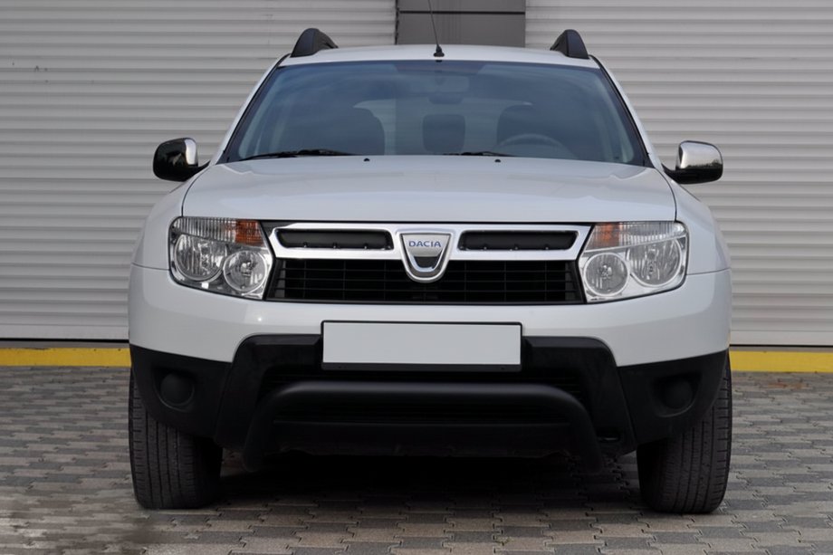 Renault Duster 2008–2017 гг. Кенгурятник ST011 Black (нерж.) Image