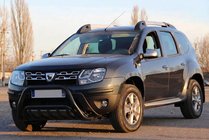 Renault Duster 2008–2017 гг. Кенгурятник WT002 Black (нерж) фото 3