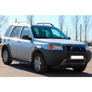 Кенгурятник QT007 Black (нерж.) Land Rover Freelander I 1997-2006 гг. фото 1