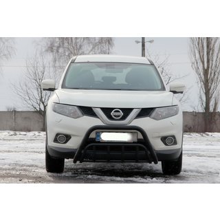Кенгурятник WT002 Black (нерж) Nissan X-trail T32/Rogue 2014-2021 гг. фото 1