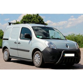 Кенгурятник WT002 Black (нерж.) Renault Kangoo 2008–2020 гг. фото 1
