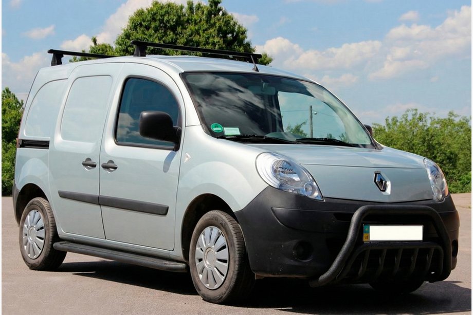 Renault Kangoo 2008–2020 гг. Кенгурятник WT002 Black (нерж.) Image