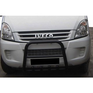 Кенгурятник QT007 Black Iveco Daily 2006-2014 гг.