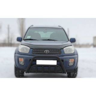 Передняя дуга WT002 Black (нерж.) Toyota Rav 4 2001-2005 гг. фото 1