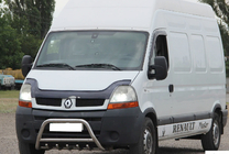 Opel Movano 2004-2010 гг. Передняя дуга WT003 (нерж. сталь) фото 4
