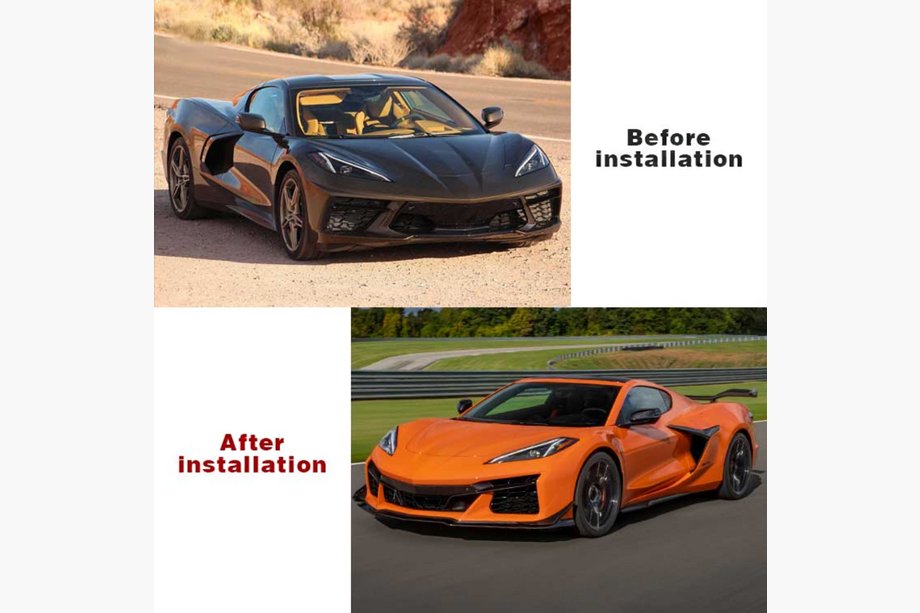 Chevrolet Corvette C8 2019- гг. Комплект обвеса Z06 Image