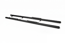 Geely Emgrand X7 2011- гг. Боковые трубы Black (2 шт., нержавейка) фото 4