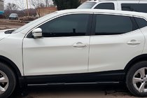 Nissan Qashqai 2014-2021 гг. Боковые трубы Black (2017-2021, 2 шт., нерж. сталь) фото 3