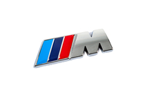 BMW Эмблема M 85мм x 30мм (Нержавеющая сталь) фото 3