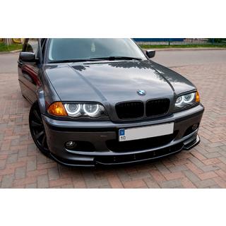 Передний лип DPT V-2 (для M-Sport 2003-2006, черный глянец) BMW 3 серия E46 1998-2006 гг. фото 4